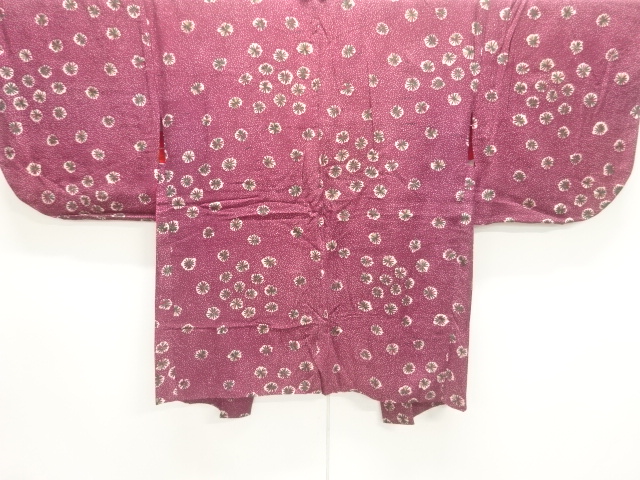 JAPANESE KIMONO / ANTIQUE HAORI / TAISHO ROMAN STYLE / FLOWER